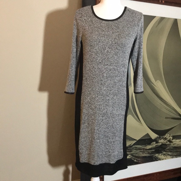 RD Style Dresses & Skirts - RD Style Sweater Dress Gray and Black Size small